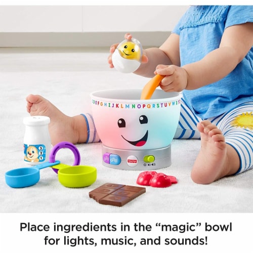 Fisher-Price Fisher-Price Laugh Learn Magic Color Mixing Bowl Perspective: top