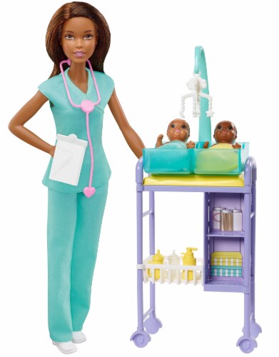 Mattel Barbie® Baby Doctor Playset Perspective: top