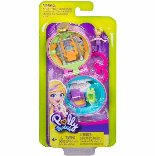 Polly Pocket GKJ42 Tiny Compact, Playground Perspective: top