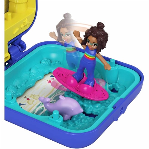 Mattel Polly Pocket Tiny Compact Playset - Assorted Perspective: top