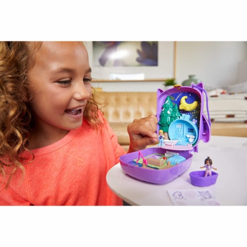 Polly Pocket Pocket World Owlnite Campsite Compact Play Set 1 ct Smith s Food and Drug