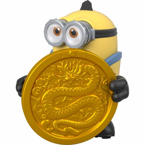 Fisher Price Despicable Me Minions: Rise of Gru Imaginext Otto with Coin Mini Figure Perspective: top