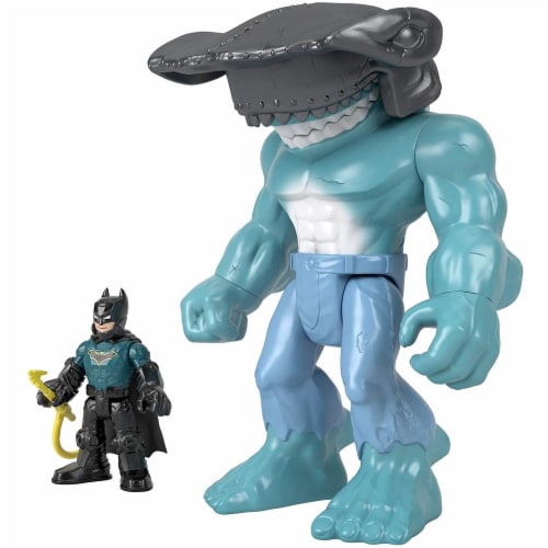 Fisher-Price® Imaginext® DC Super Friends Batman & King Shark Action Figures Perspective: top