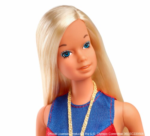 Mattel Barbie® Gold Medal Barbie Doll Perspective: top