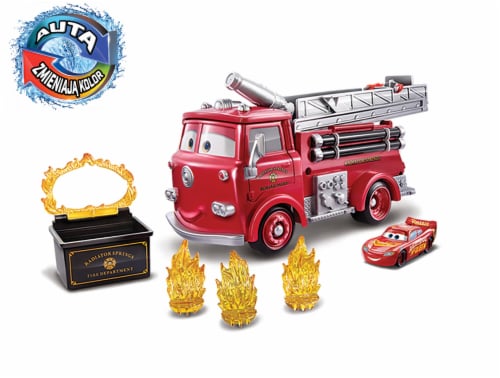 Mattel Disney Pixar Cars Stunt Splash Vehicle - Red Perspective: top