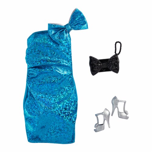 Mattel Barbie® Fashion Pack and Blue Accessories Perspective: top