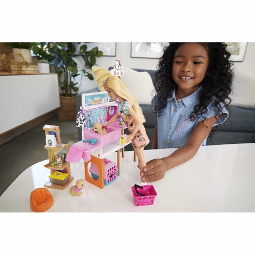 Barbie® Pet Boutique Playset Perspective: top