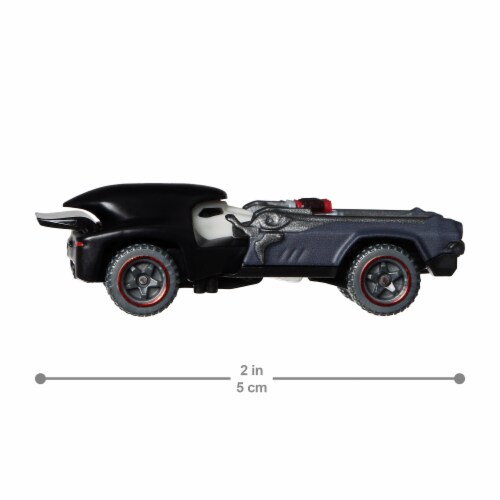 Mattel Hot Wheels Overwatch Reaper Character Car Perspective: top