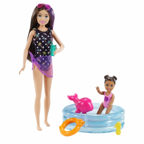 Barbie® Skipper® Babysitters Inc.™ Playset w/ Skipper® Doll, Toddler Doll,  Swimsuit, Kiddie Pool, 1 ct - Kroger