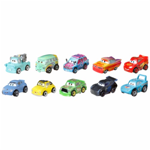 Mattel® Disney Pixar Cars Mini Racers™ Pack Perspective: top