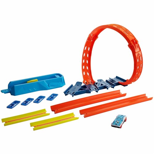 Hot wheels sales track builder loop