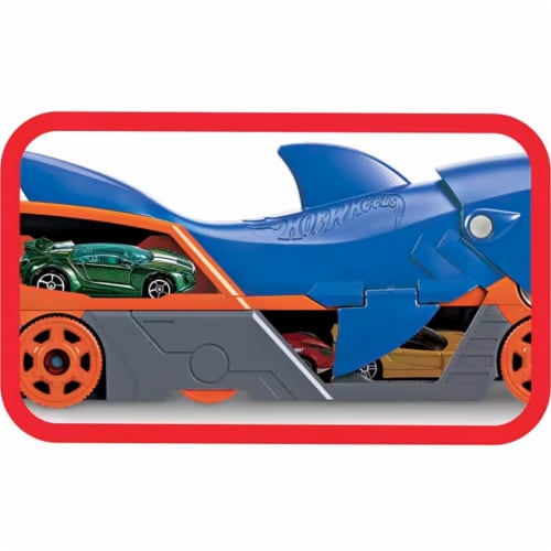 Mattel Hot Wheels® Themed Hauler Playset Perspective: top