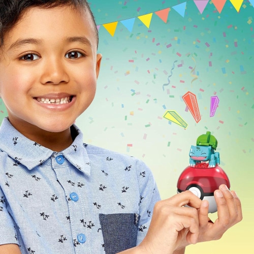 Mega™ Construx Bulbasaur Pokemon™ Blocks Perspective: top