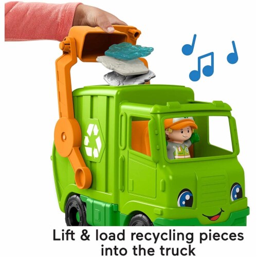Fisher-Price® Little People Recycling Truck Perspective: top