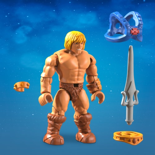 Mattel Motu Skeletor Skull Building Toy Perspective: top