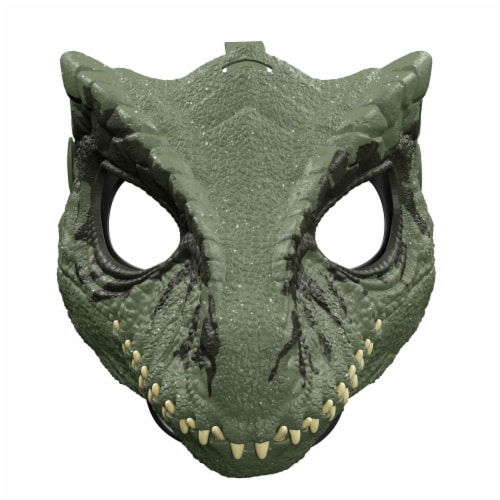 Mattel® Jurassic World Velociraptor Blue Dinosaur Mask Perspective: top