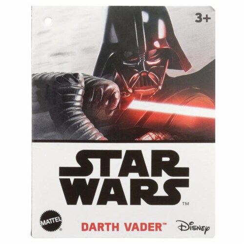 Mattel Star Wars Darth Vader Plush Perspective: top