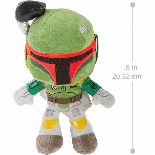 Mattel Star Wars Boba Fett Plush Perspective: top