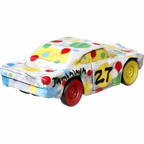 Mattel Disney Pixar Jambalaya Chimichanga Car Toy Perspective: top