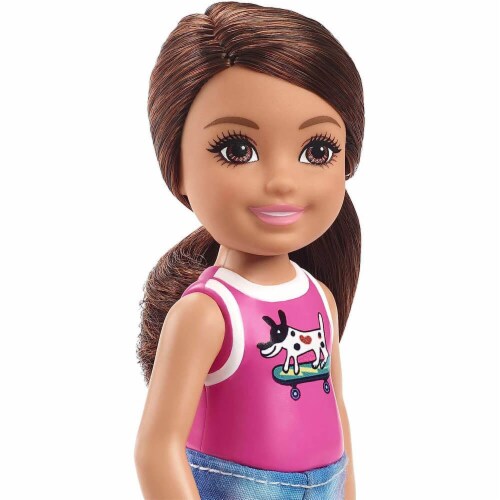 Mattel Barbie® Skateboarder Chelsea Doll Perspective: top