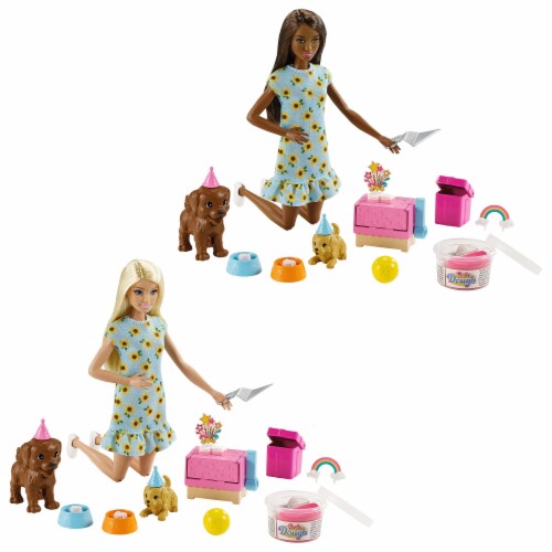Mattel Barbie® Puppy Party Doll and Playset Perspective: top