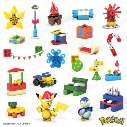 MEGA™ Construx Pokemon™ Holiday Calendar Building Set Perspective: top
