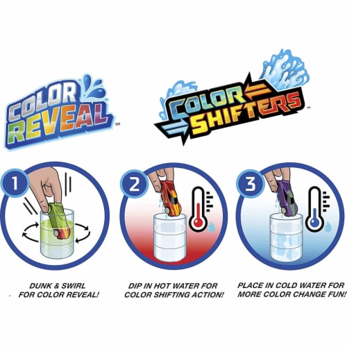Hot Wheels Color Reveal 2 Pack Vehicles w/ Surprise Reveal & Repeat Color-Change Perspective: top