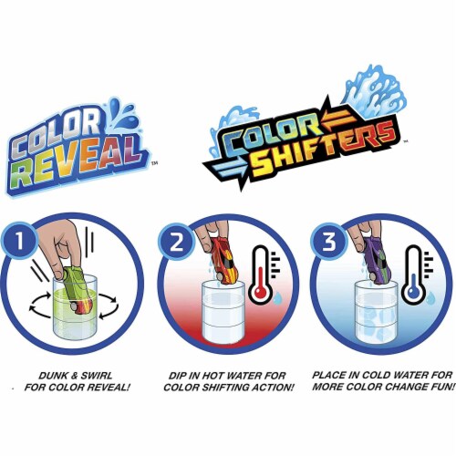 Hot Wheels Color Reveal 2 Pack Vehicles w/ Surprise Reveal & Repeat Color-Change Perspective: top