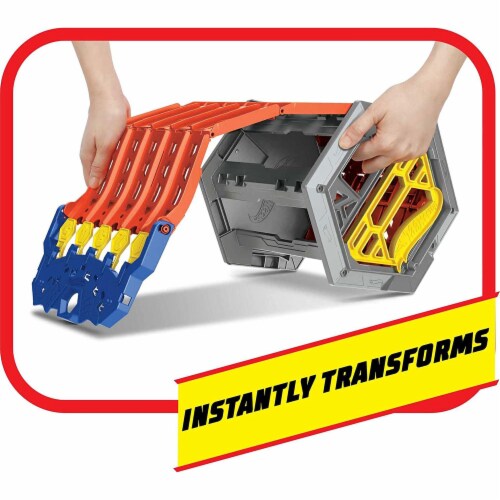 Mattel Hot Wheels® Roll Out Raceway Track Set Perspective: top
