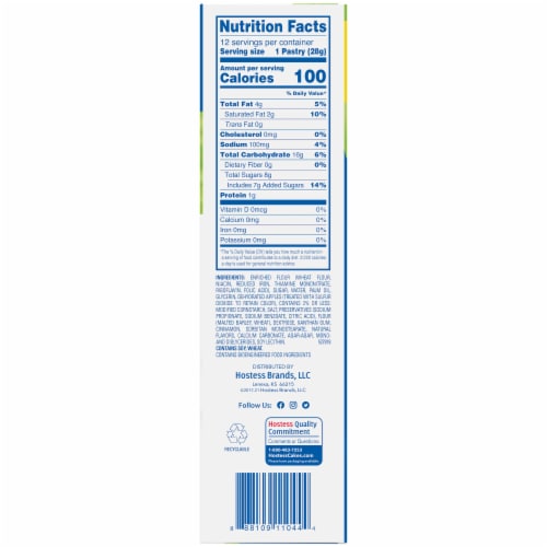 Hostess® Snack Size Apple Fruit Pies Perspective: top