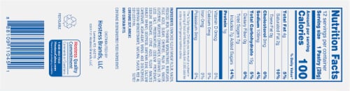 Hostess® Snack Size Cherry Fruit Pies Perspective: top