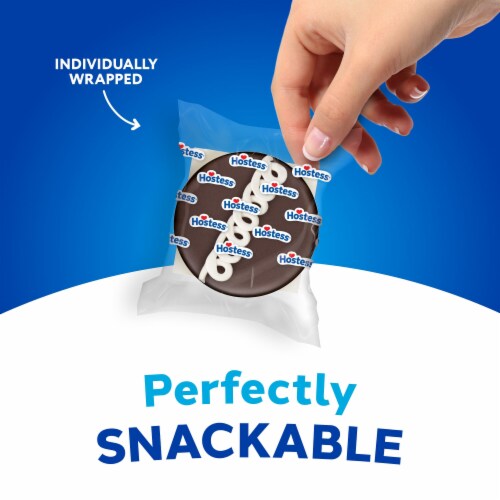 Hostess Cupcakes, Golden Snack Cakes Perspective: top