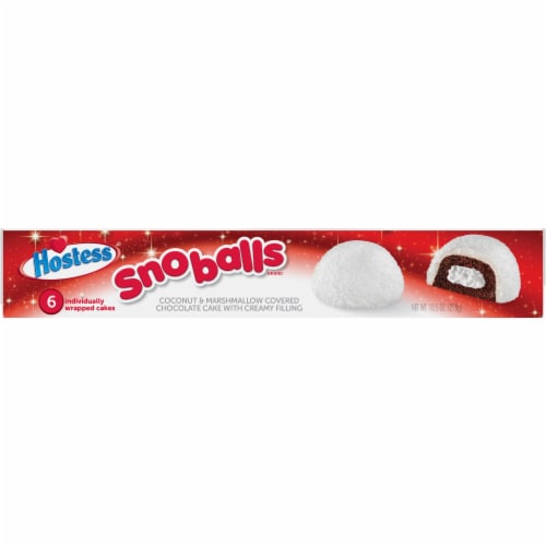 Hostess Limited Edition Holiday Sno Balls Perspective: top