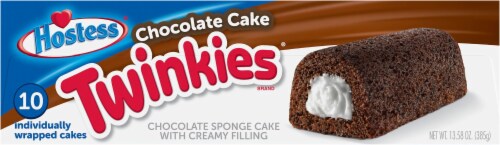 Hostess® Twinkies® Chocolate Sponge Cakes Perspective: top