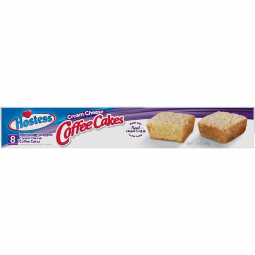 Hostess Cream Cheese Coffee Cakes Perspective: top