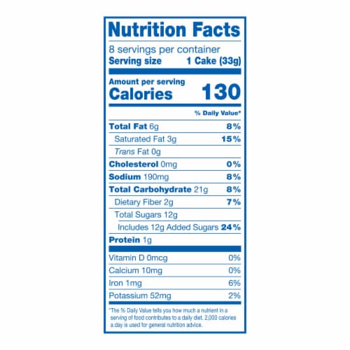 HOSTESS Chocolate Creamy Caramel Meltamors Cake Multipack Perspective: top