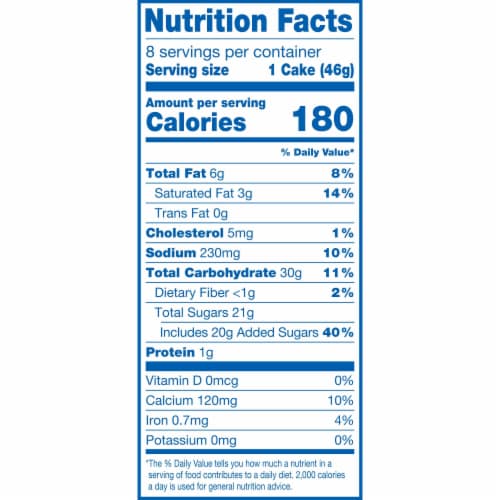 HOSTESS Limited Edition Sundae Artificially Flavored CupCakes Perspective: top