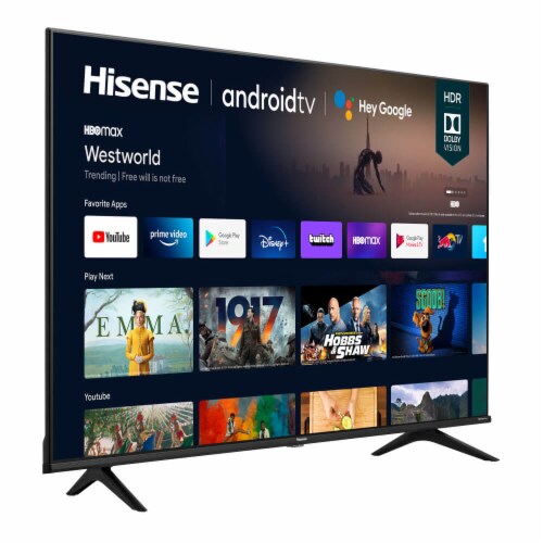 Hisense 43A6G 43 inch A6G Series 4K UHD Android Smart TV, 1