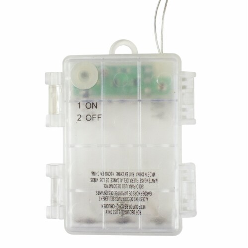 Avon 33537598 10 in. LED White Lantern Mini Christmas Light Perspective: top