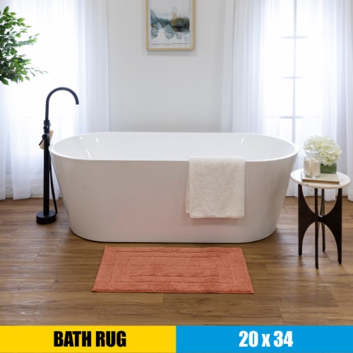 Mohawk Home Bath Rug - Rose Dawn Perspective: top