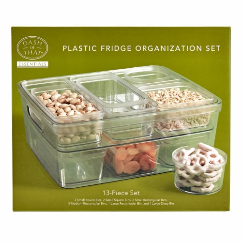 Tabletops Unlimited® DOT Essentials Fridge Organization Set Perspective: top