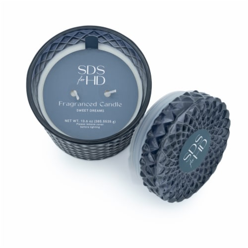 SDS for HD Designs Glass Jar Candle - Bering Sea (Blue) Perspective: top