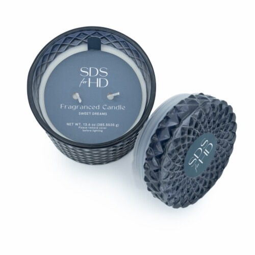 SDS for HD Designs Glass Jar Candle - Bering Sea (Blue) Perspective: top