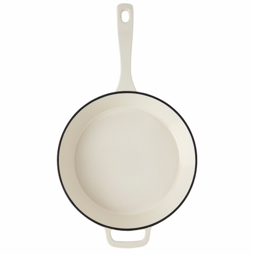 SDS for HD Designs Frying Pan Enameled Cast Iron Perspective: top