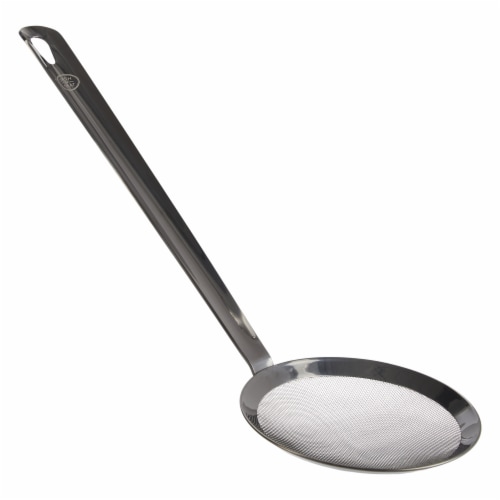Dash of That® Long Stainless Steel Strainer Perspective: top