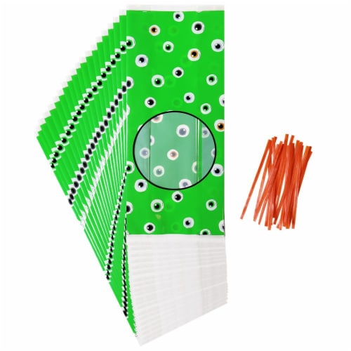 Holiday Home® Eyeballs Treat Bags Perspective: top