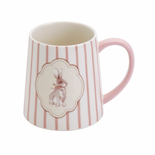 Sewing Down South Ceramic Mug - Bunny Perspective: top