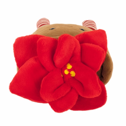 Holiday Home Poinsetta Character Plush Perspective: top