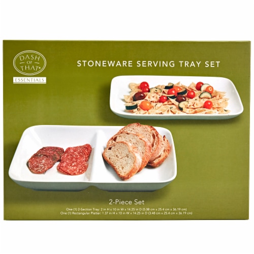 Dash of That Essentials Serve Tray Set Perspective: top