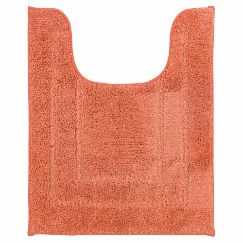 HD Designs Mohawk Home Contour Bath Rug - Rose Dawn Perspective: top